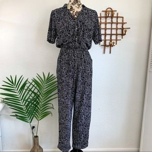 Anthropologie Lilka Printed Jumpsuit